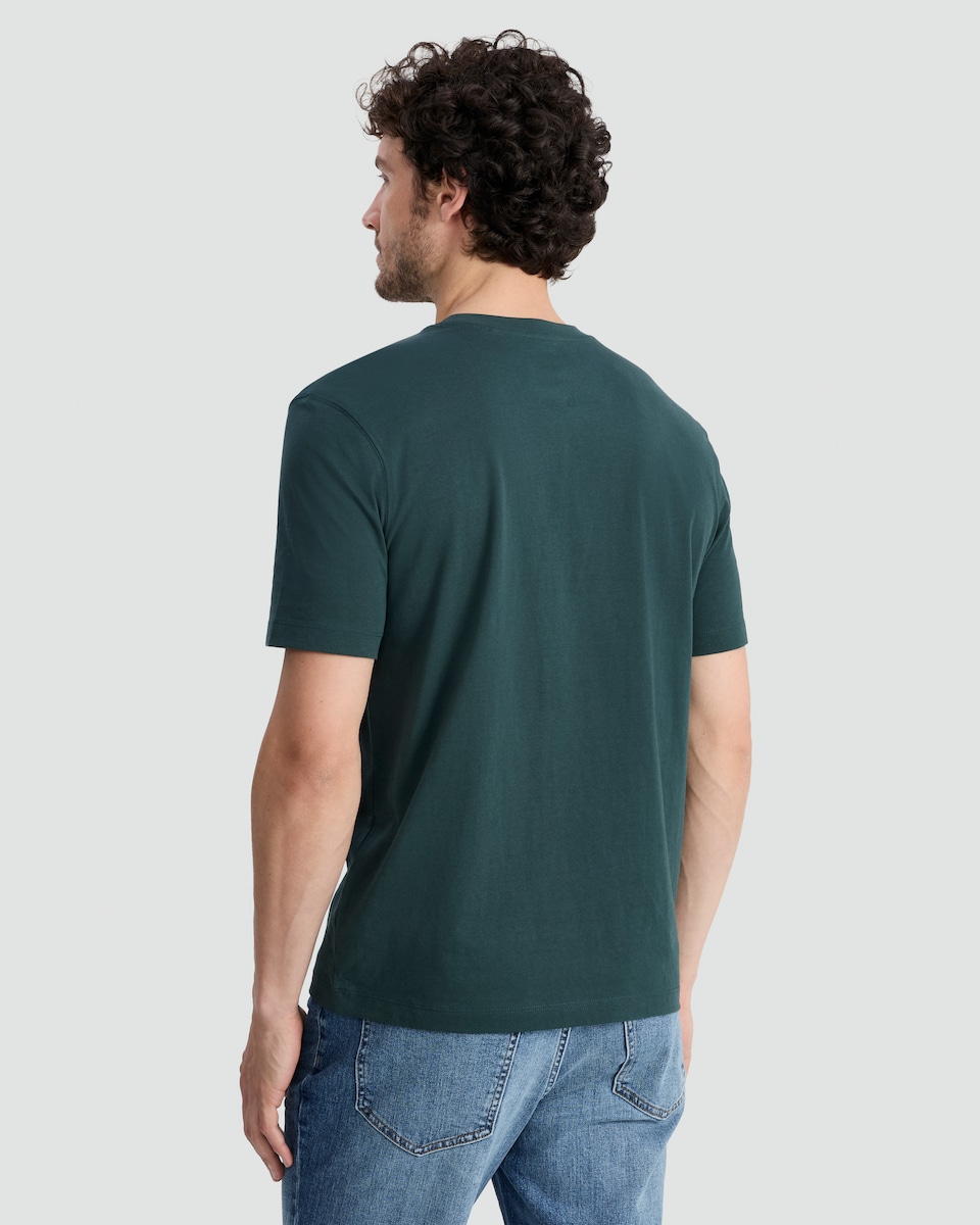 image 1 of Guinness Toucan Christmas Print Pure Cotton T-Shirt in Green