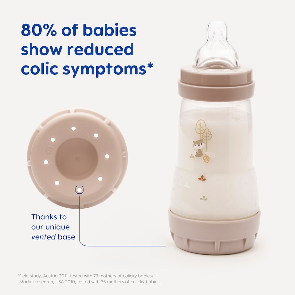 image 1 of Mam Easy Start Anti-Colic Bottle 2+ Months 3 x 260ml