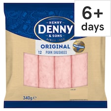 Denny Thin Pork Sausage 340G