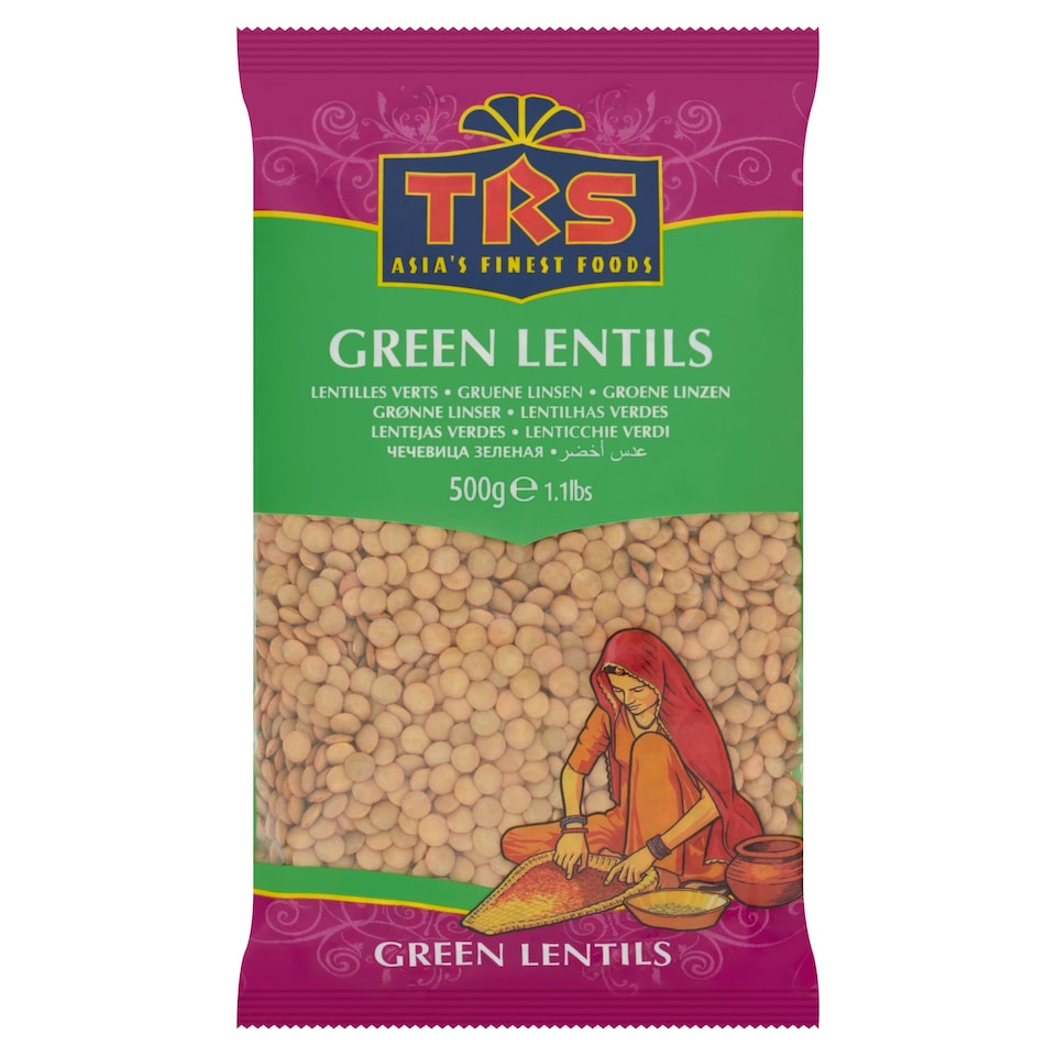 TRS Green Lentils 500G