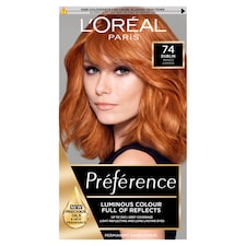 L'Oreal Paris Preference 74 Dublin Mango Copper Permanent Hair Dye