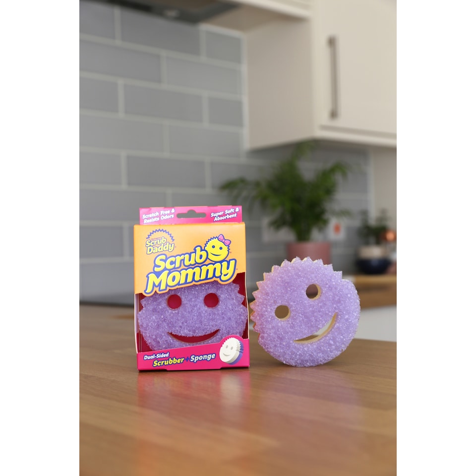 image 1 of Scrub Daddy Scrub Mommy Dual Sided Scrubber