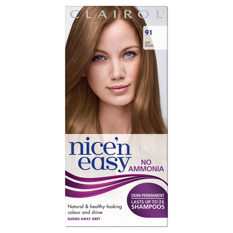 image 1 of Nice'n Easy No Ammonia Dark Blonde 91 Hair Dye