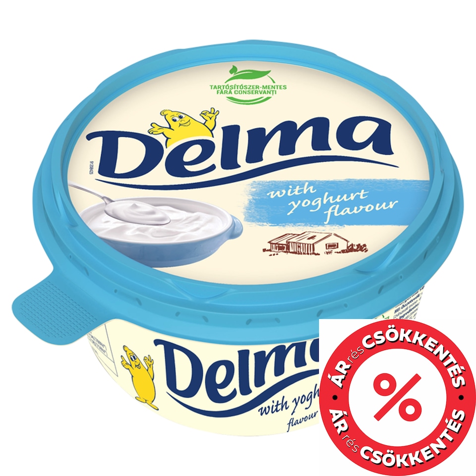 Delma joghurt ízű margarin 450 g