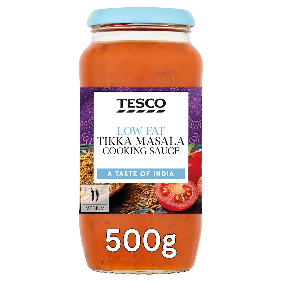 Tesco Low Fat Tikka Masala Sauce 500G