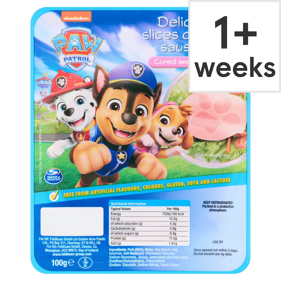 Paw Patrol Slices 100G