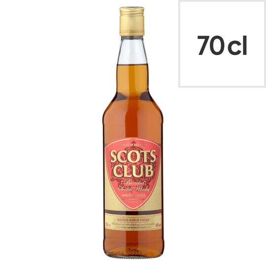Scots Club Blended Scotch Whisky 70Cl Tesco Groceries