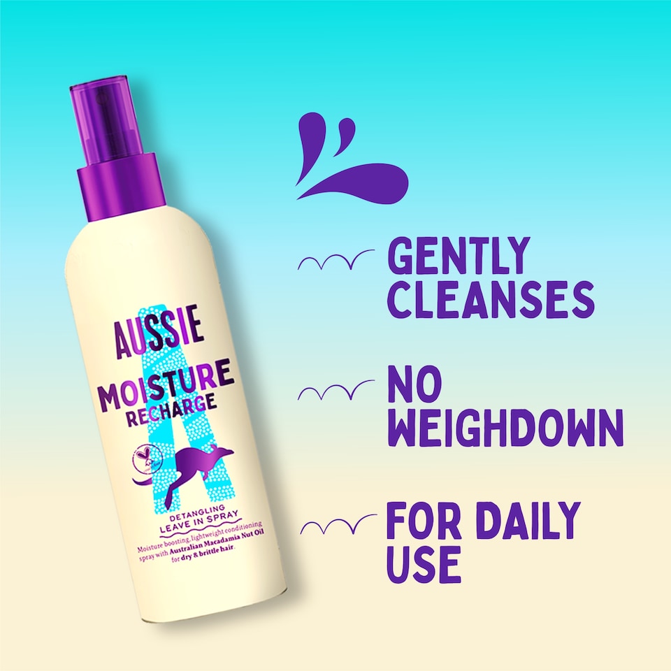 image 1 of Aussie Miracle Recharge Moisture Leave In 250Ml