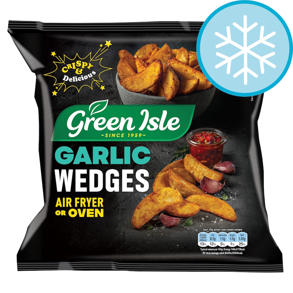 Green Isle Garlic Wedges 750g