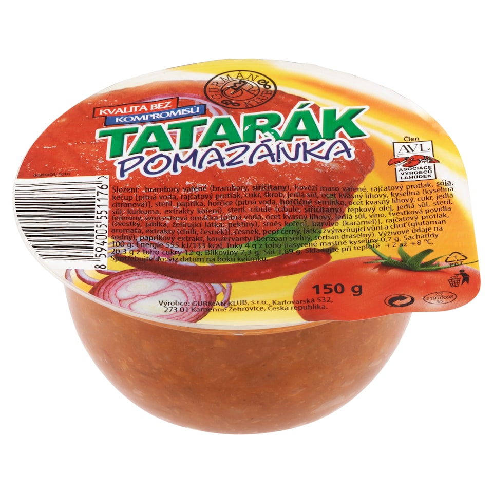 image 1 of Gurmán Klub Tartare Spread 150g