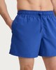 image 2 of F&F Drawstring Lined Swim Shorts in Blue