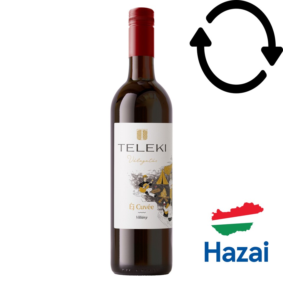 Teleki Válogatás Villányi Éj Cuvée classicus száraz vörösbor 13% 0,75 l