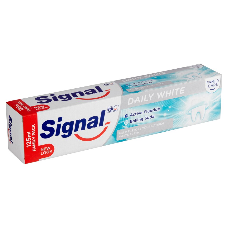 image 1 of Signal Family Care Daily White Toothpaste 125 ml