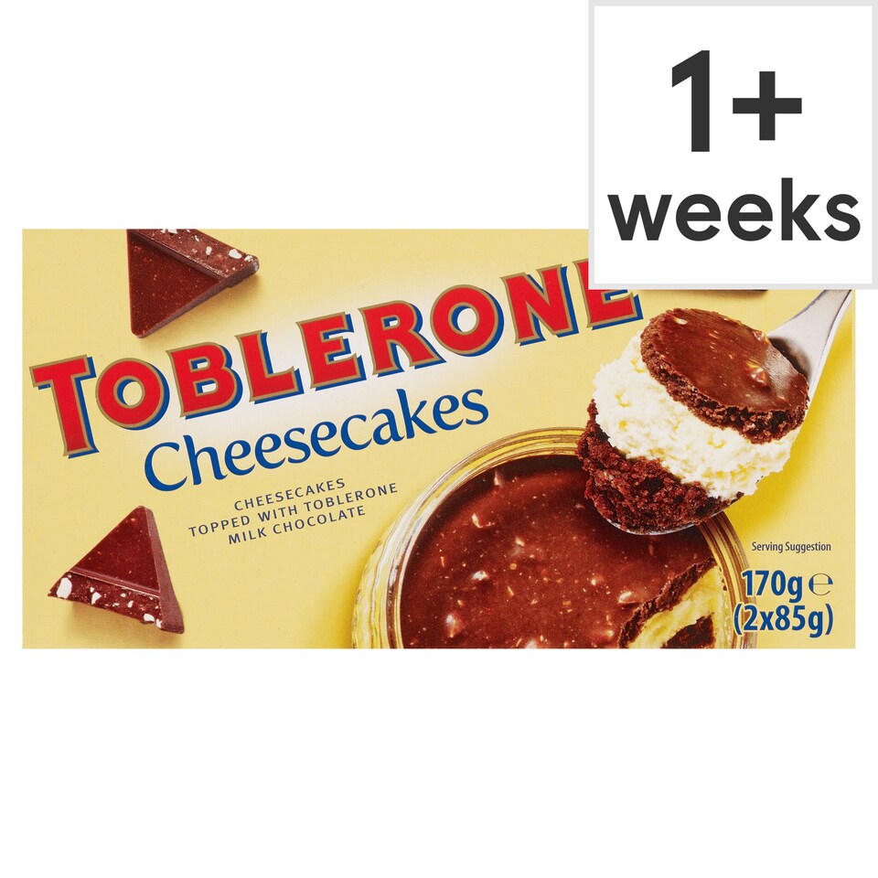 Toblerone Cheesecakes 2X85g