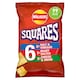 image 4 of Walkers Squares Variety Snacks 6X22g