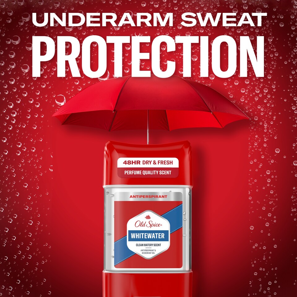 Obrázek 1 pro produkt Old Spice Whitewater Antiperspirant A Tuhý Deodorant Clear Gel Pro Muže 70 ml