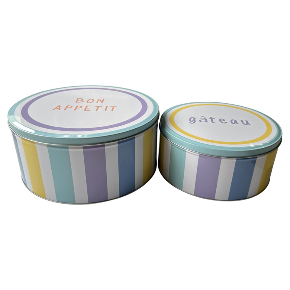  Tesco Summer Daze cake tin set