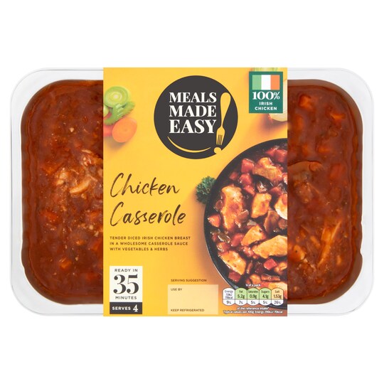 Tesco Meals Made Easy Chicken Casserole 1Kg Tesco Groceries