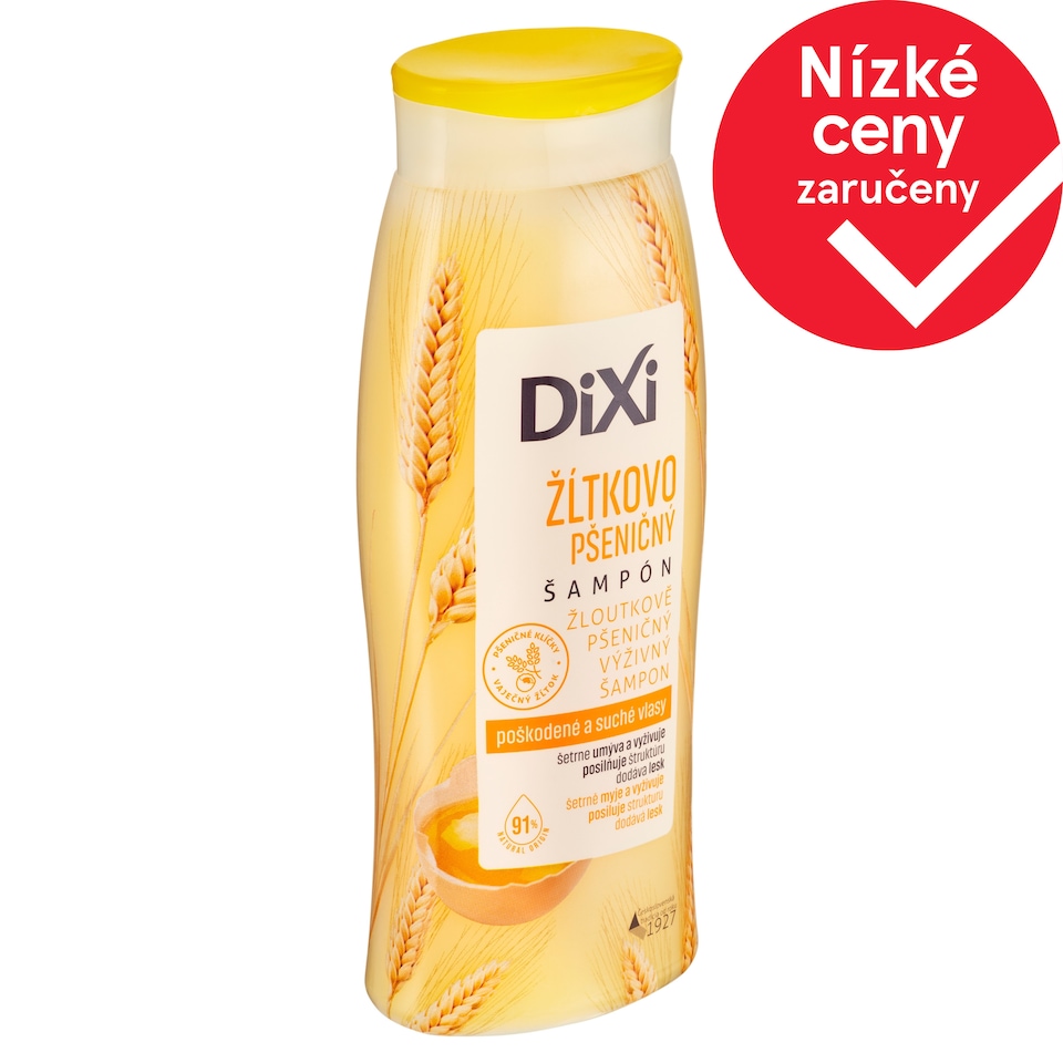 Dixi Žloutkově-pšeničný výživný šampon 400ml
