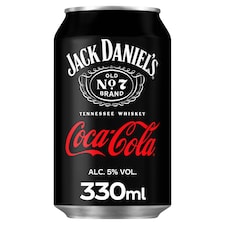 Jack Daniel's Whiskey & Coca-Cola 330Ml