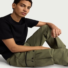 F&F Cotton Rich Cargo Trousers in Khaki
