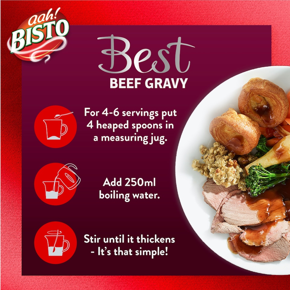 image 1 of Bisto Best Beef Gravy 250g