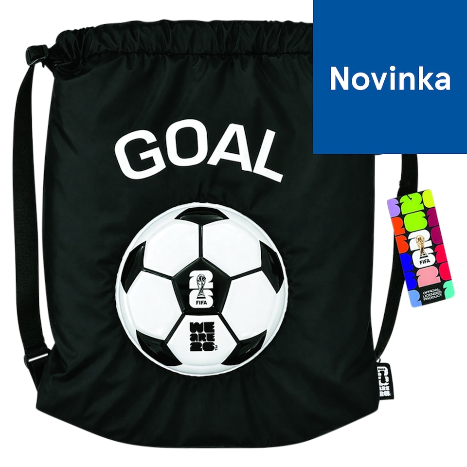 FIFA Goal 3D Soccer Ball Drawstring Bag