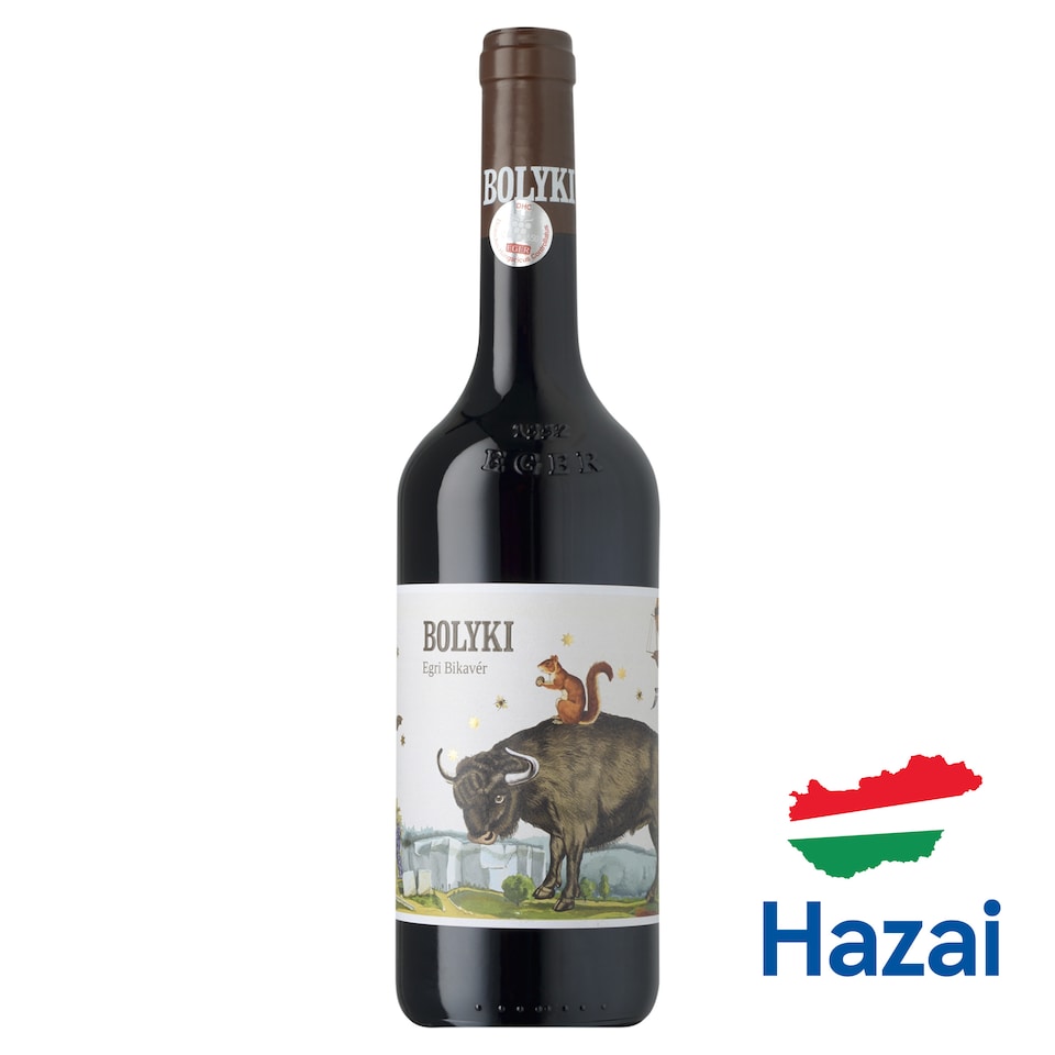 Bolyki Egri Bikavér Classicus száraz vörösbor 13% 0,75 l