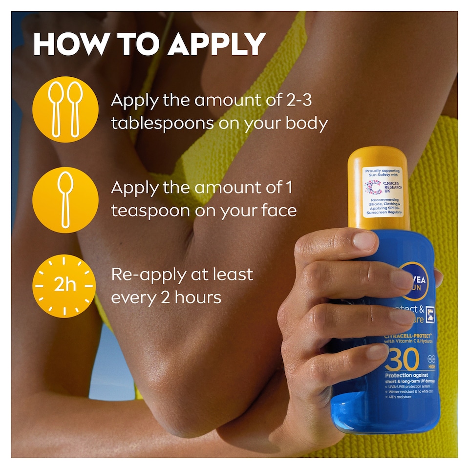 image 1 of NIVEA SUN Protect & Moisture Sun Lotion SPF30 200ml