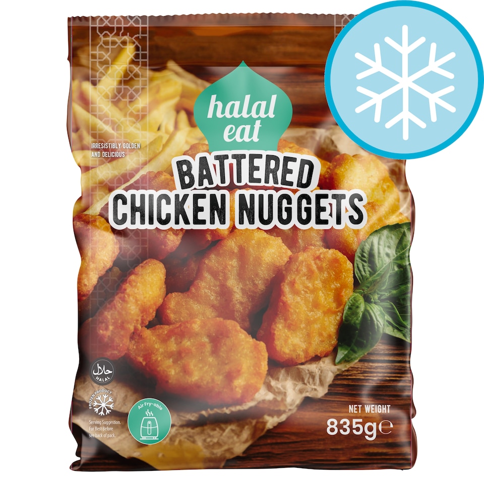 Halal Eat Battered Chicken Nuggets 835g
