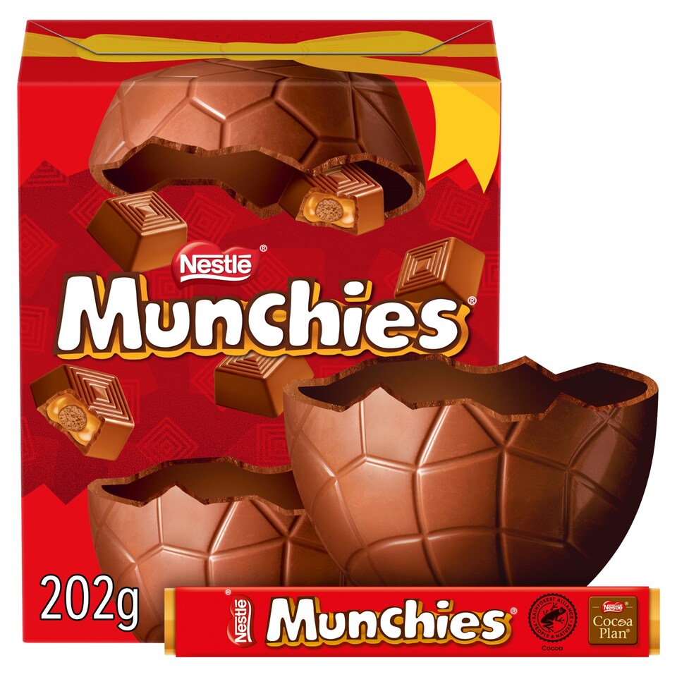 image 1 of Munchies Milk Chocolate Easter Egg 202G