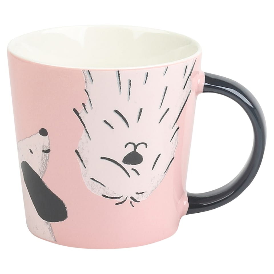 F&F Home Sketch Dog Mug