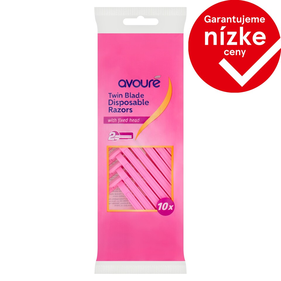 Avouré Jednorazové holiace strojčeky pre ženy 10 ks