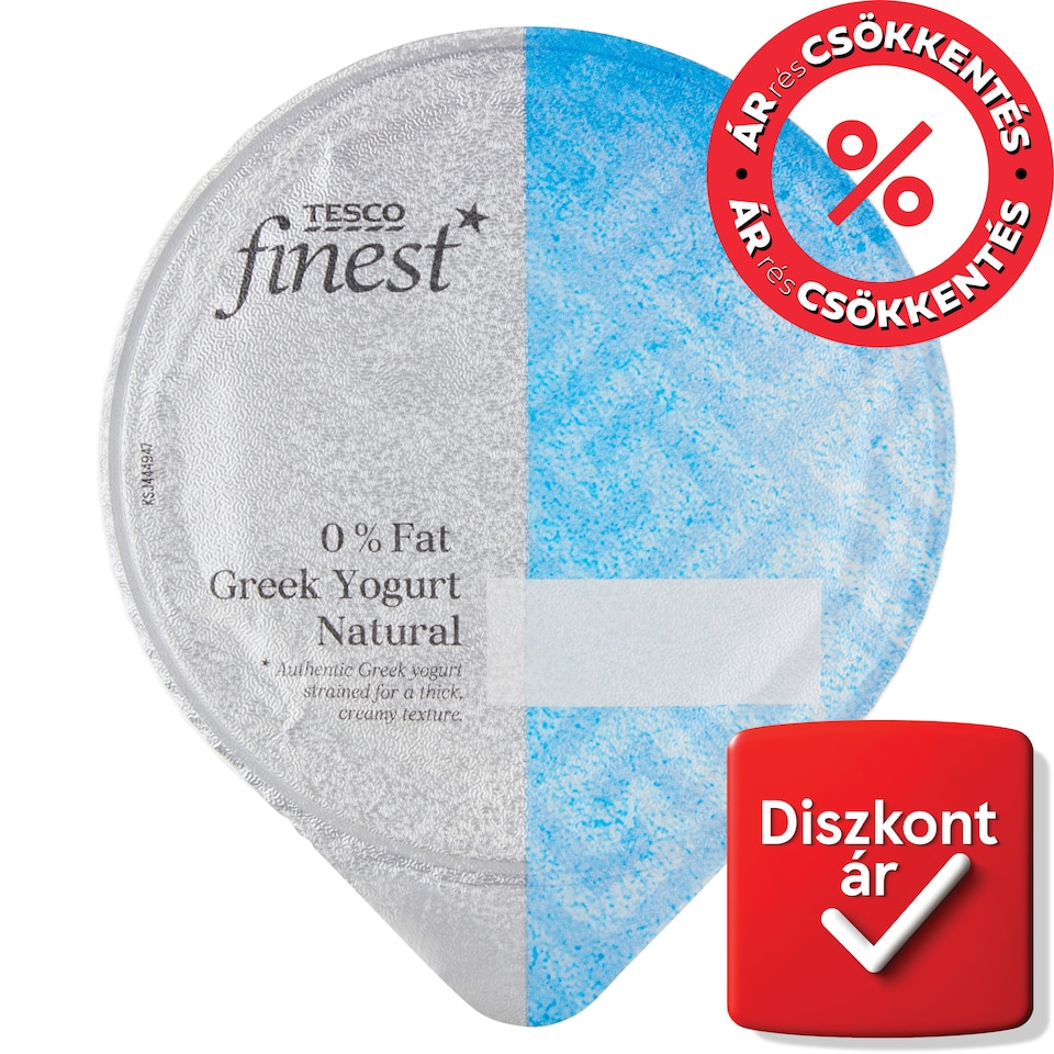 Tesco Finest sovány savanyú görög joghurt 150 g