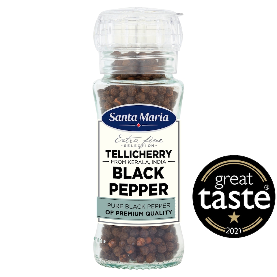image 1 of Santa Maria Tellicherry Black Pepper Grinder 70G