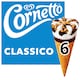 image 3 of Cornetto Classic Ice Cream Cones 6x90ml