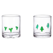 F&F Home Christmas Infused Glass