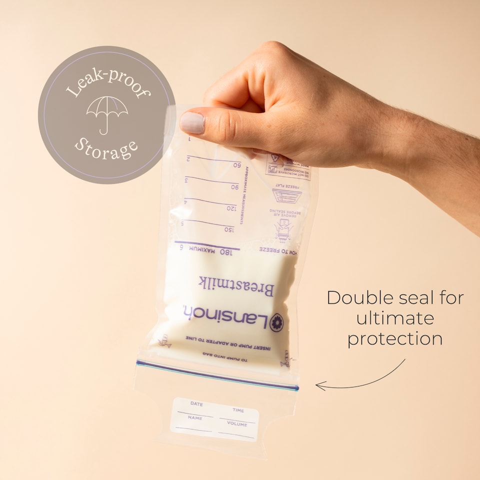 image 1 of Lansinoh Breastmilk Storage Bags 25 Pack