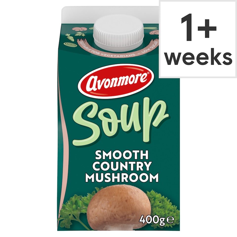 Avonmore Smooth Fresh Mushroom Button Soup 400G
