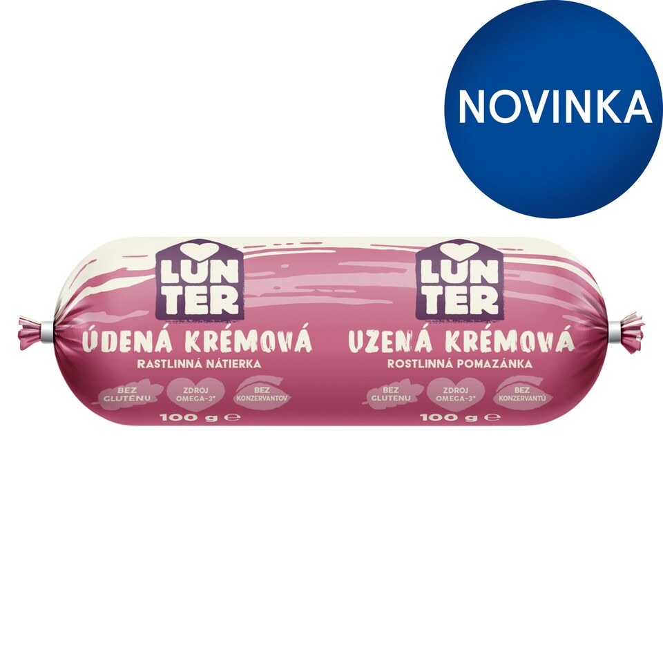LUNTER Údená krémová nátierka 100 g