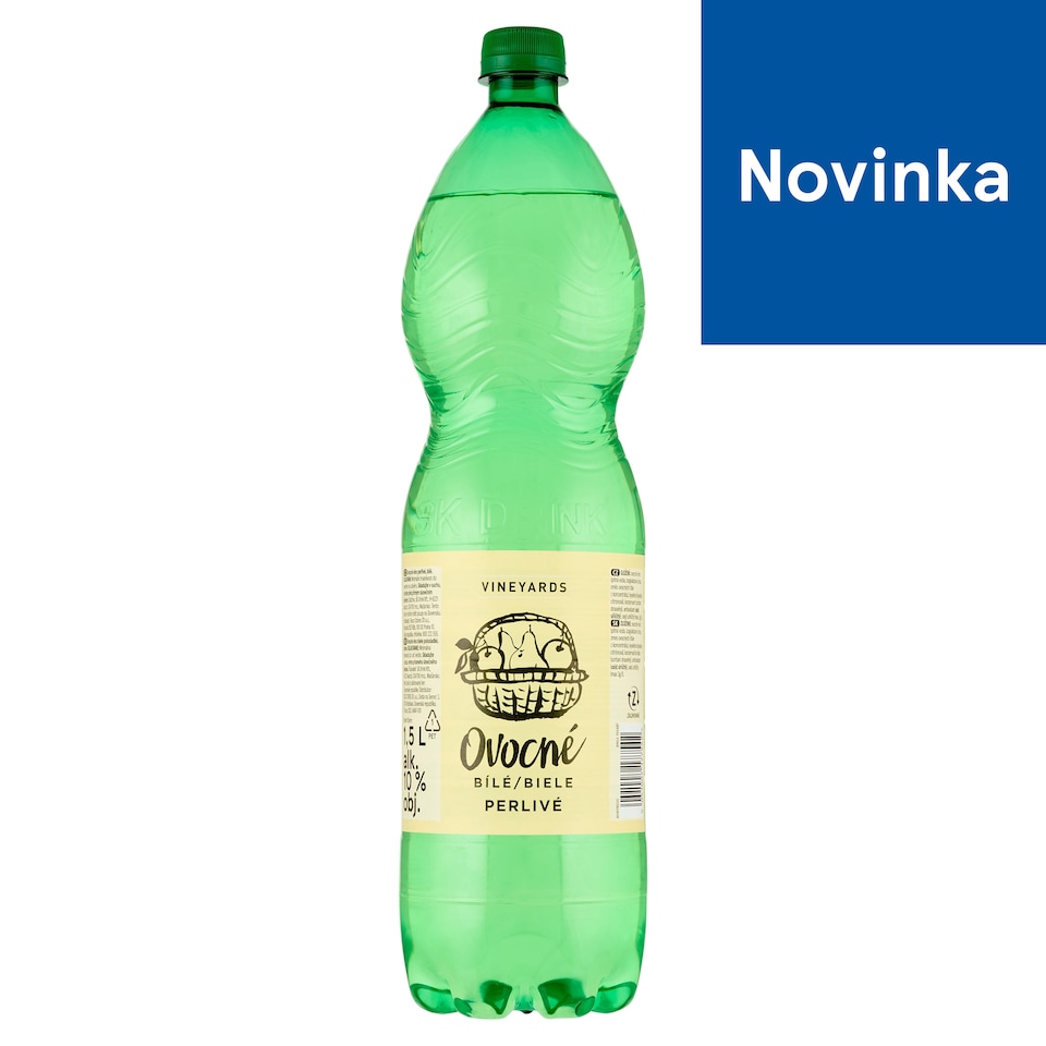 Vineyards Ovocné biele perlivé víno 1,5 l