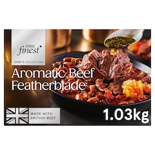 Tesco Finest Chef's Collection Aromatic Beef Featherblade 1.03kg