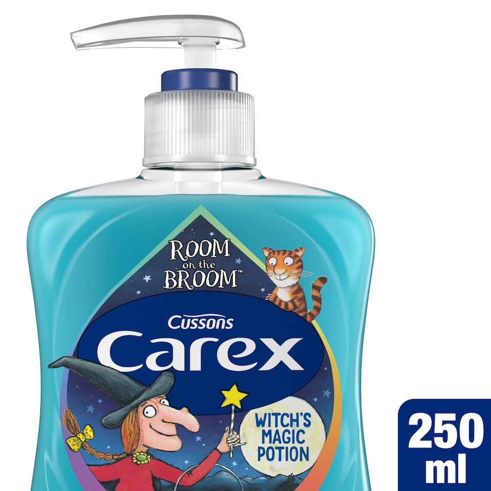 image 1 of CAREX LIQUID HANDWASH JULIA DONALDSON'S 'ROOM ON THE BROOM' 250ML