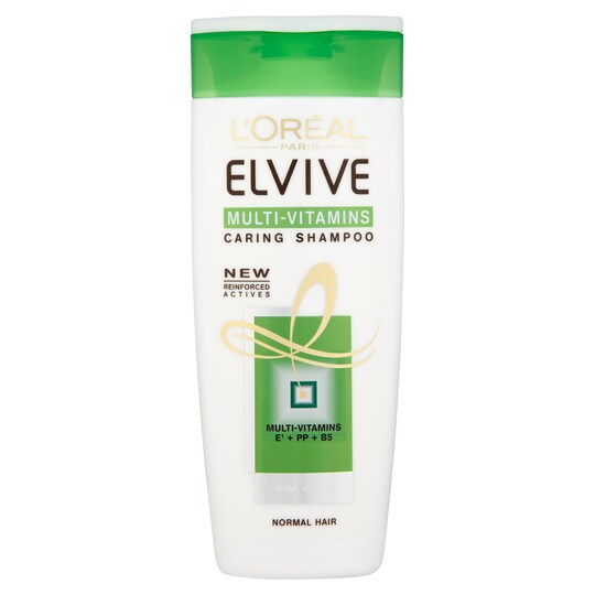 Elvive Vitamax MultiVitamins Shampoo 250Ml Tesco Groceries
