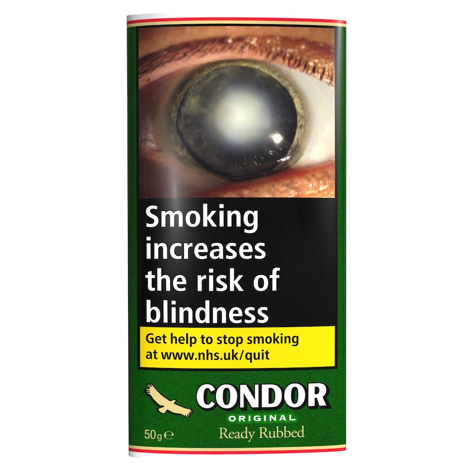 Condor Ready Rubbed Pipe Tobacco 50g Pouch