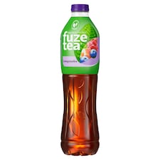 Fuze Tea Non-Carbonated Forest Fruit Flavored Soft Drink with Black Tea Extract 1,5 l