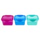 image 2 of Tesco Snack Pots Assorted Colours 3 Pack 350ml