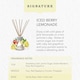 image 3 of Yankee Classic Iced Berry Lemonade Reed Diffuser 100ml