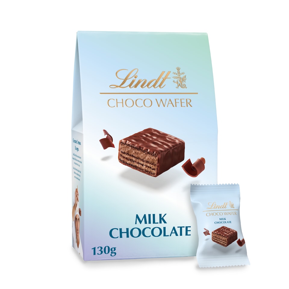 image 1 of Lindt Choco Wafer Milk Chocolate 130g 