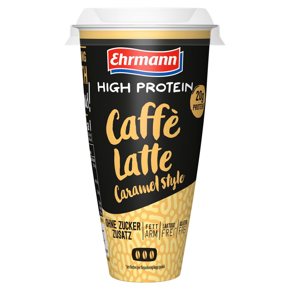 obrázok 1 z Ehrmann High Protein Caffè Latte Caramel Style 250 ml